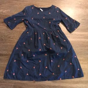 Blue dress with pockets